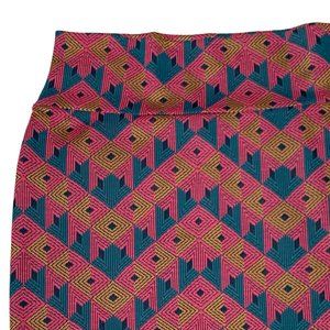 3/$25 LuLaRoe Cassie Skirt Aztec Print Sz Med